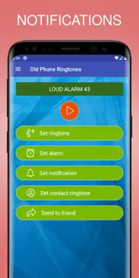 Old Phone Ringtones android App screenshot 0